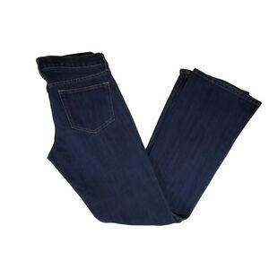 Old Navy the Diva Bootcut Dark Wash Jeans Women's Size 6 Long Stretch